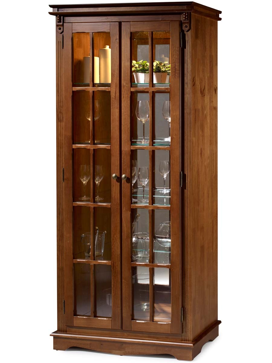 Cristaleira Manchester 2 Portas Com LED 195 x 90 x 40 cm (A x L x P) - Cor Personalizável