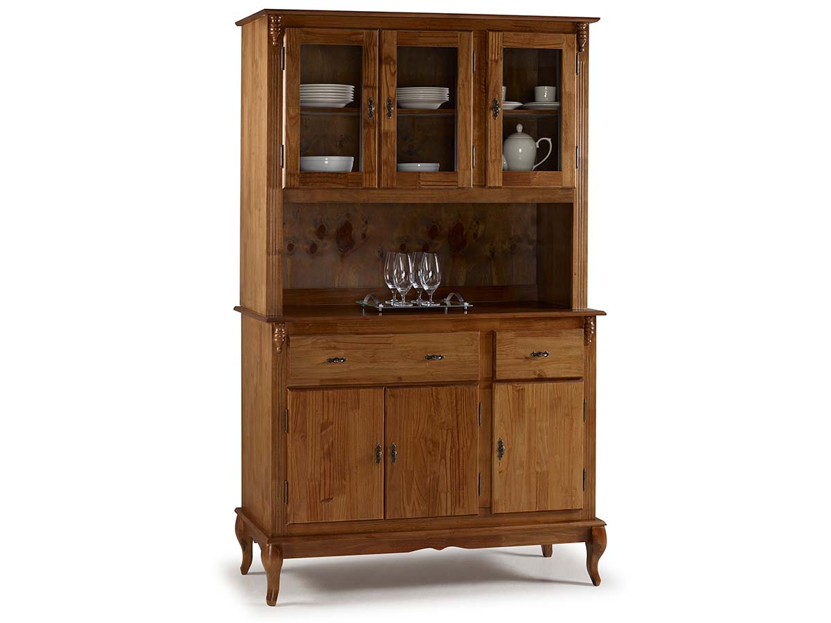 Arca Oratório Linz 3 Portas 205 x 132 x 45 cm (A x L x P) - Cor Imbuia Glazer